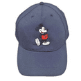thumbnail image 1 of Disney Parks Hat Baseball Cap Mickey Mouse Standing Navy WDW New With Tag, 1 of 2