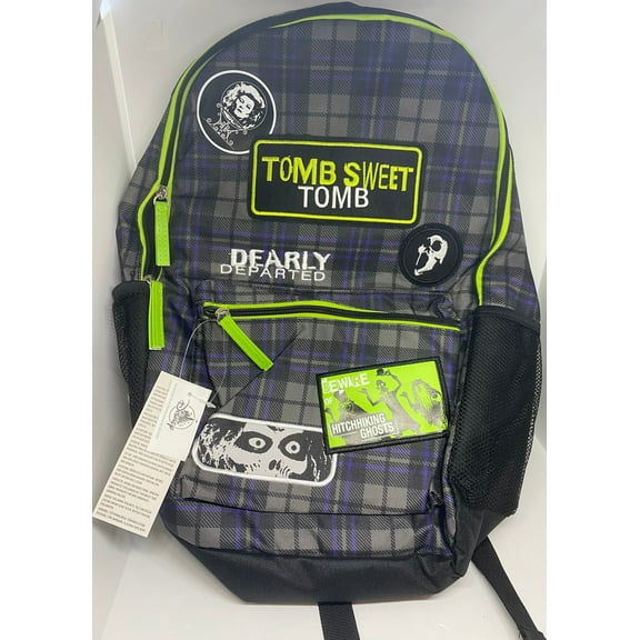 Disney Parks Haunted Mansion Ghosts Tomb Sweet Tomb Backpack New with Tag