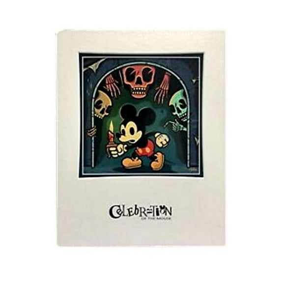 Disney Parks "Haunted Mickey" Print Poster Wall Art by Dave Quiggle