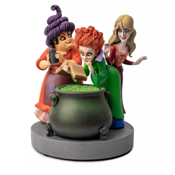 Disney Parks Hocus Pocus 2 Sanderson Sisters Lights UP Makes Sounds Cauldron New