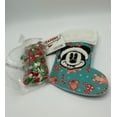 thumbnail image 1 of Disney Parks Holiday Candy Corn with Mickey Mini Christmas Stocking New with Tag, 1 of 3