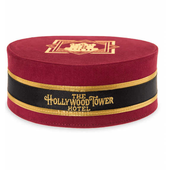 Disney Parks Hollywood Tower Hotel Bellhop Hat for Adults New with Tags
