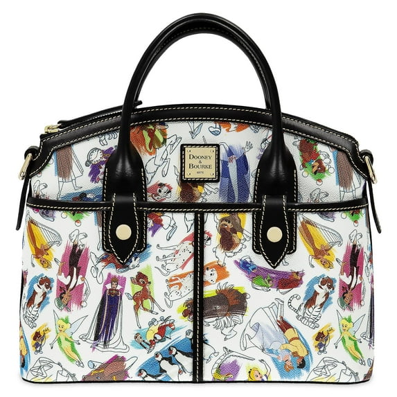 Disney Dooney & Bourke Ink & Paint Satchel Handbag NWT