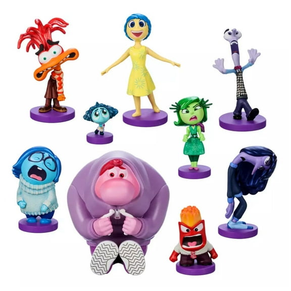 Disney Parks Inside Out 2 Deluxe Figure Play Set New with Tags