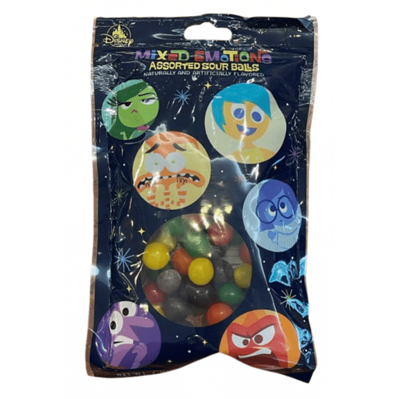 Disney Parks Inside Out Mixed Emotions Assorted Sour Balls New With Tag