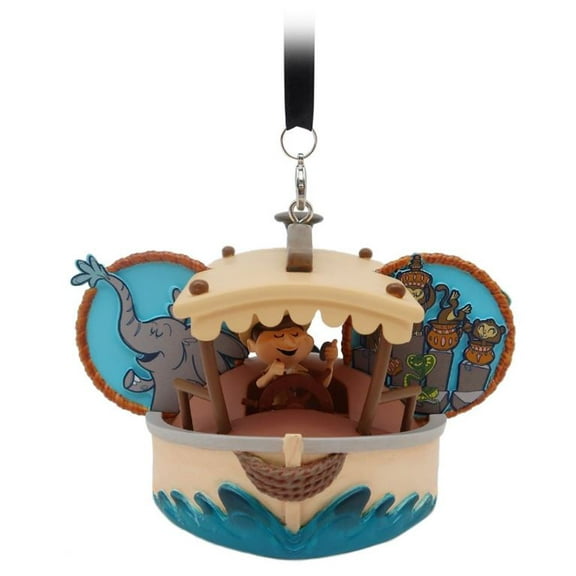 Disney Parks Jungle Cruise Riverboat Ear Hat Christmas Ornament