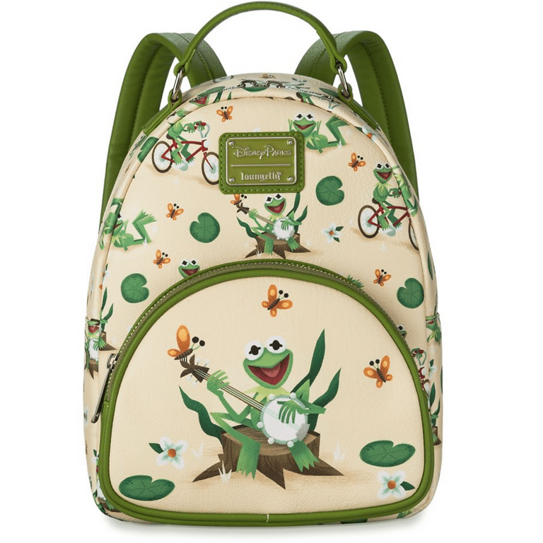 特価/完売前に【LOUNGE FLY】The Muppets Kermit バックパック Disney Parks Kermit Loungefly Mini Backpack - The Muppets