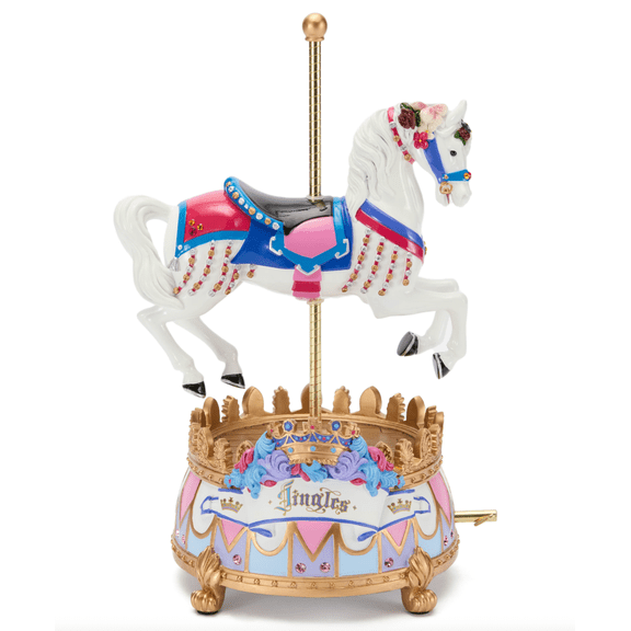 Disney Parks King Arthur Carousel Jingles Musical Figurine Figure Statue New