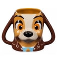thumbnail image 1 of Disney Parks Lady Sculpted Coffee Mug &ndash; Lady and the Tramp New With Tag, 1 of 2