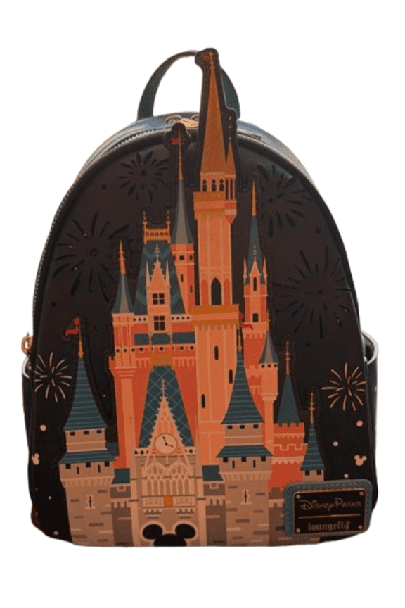 Parks Light Up Cinderella Castle Loungefly Mini Backpack Bag New W Tags