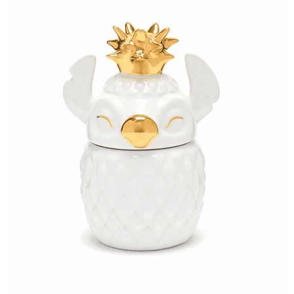 Disney Parks Lilo and Stitch Pineapple Scent Candle, Soy Wax, 10 oz