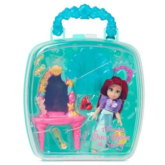 Disney Parks Little Mermaid Ariel Once Upon a Story Mini Doll Playset New W Tag
