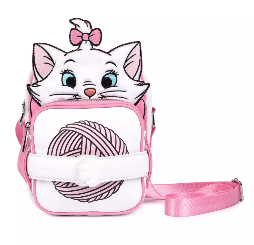 Disney Parks Loungefly Marie Crossbody Bag with Coin Pouch 