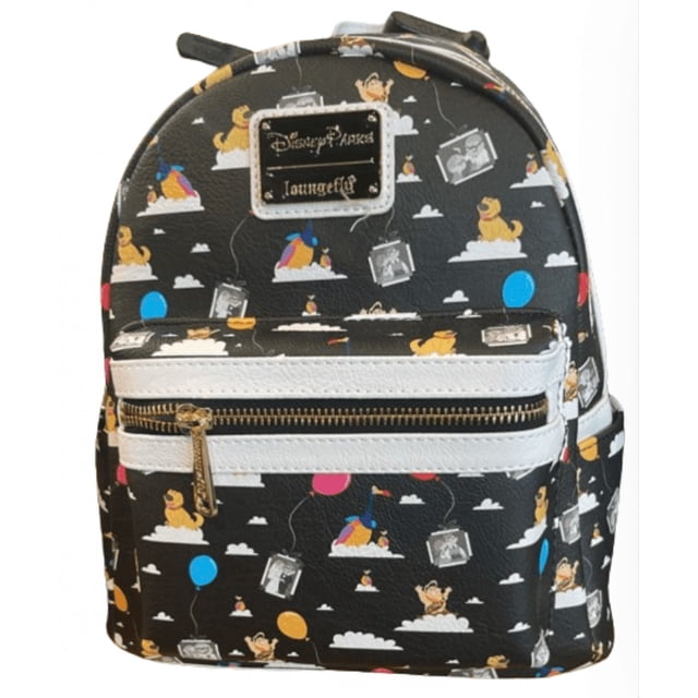 Disney Loungefly UP Mini Backpack Characters Balloons Russell, Dug
