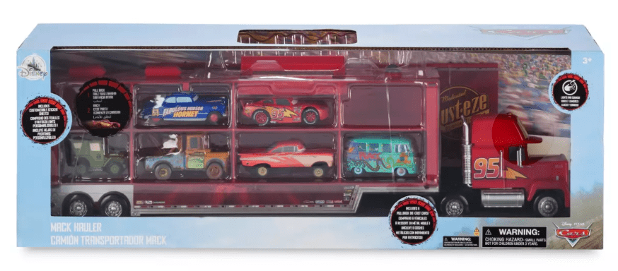 Disney bosomed Store Mack Hauler Playset