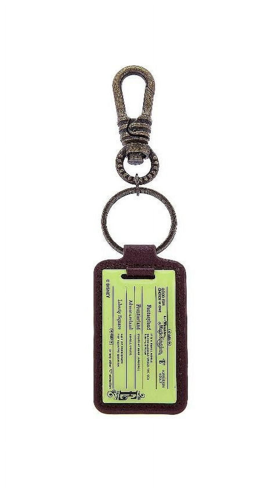 Magical Theme Park Name Badge Key Fob Luggage Tag Key Chain