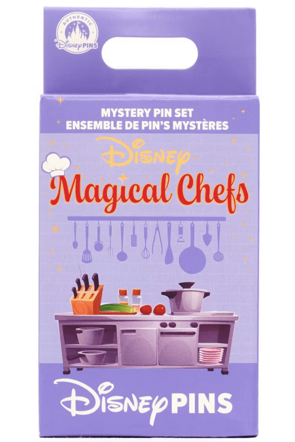 Parks Magical Chefs Mystery Pin Set Sealed New