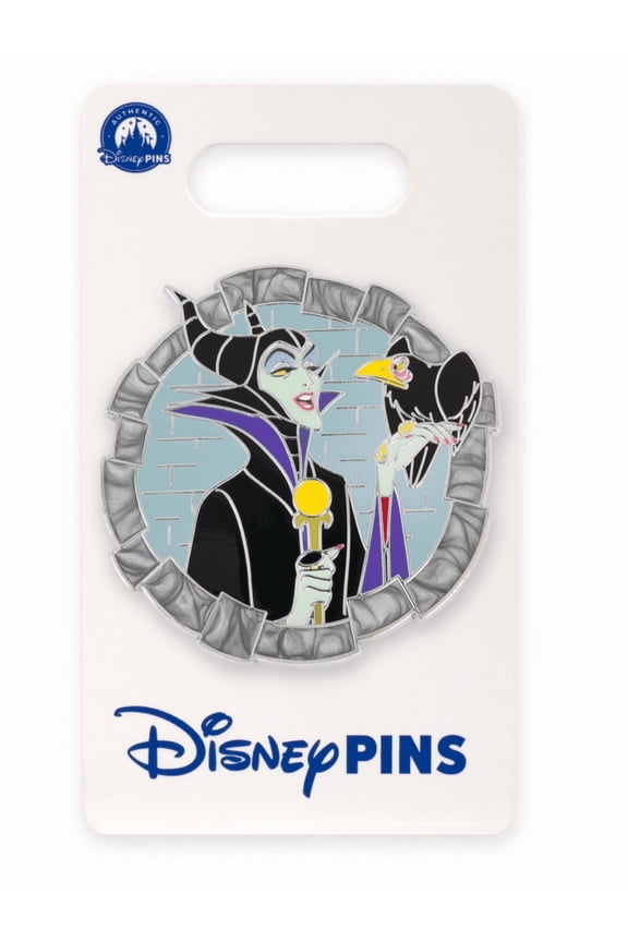 Parks Maleficent and Raven Villains Sleeping Beauty Pin New With Card