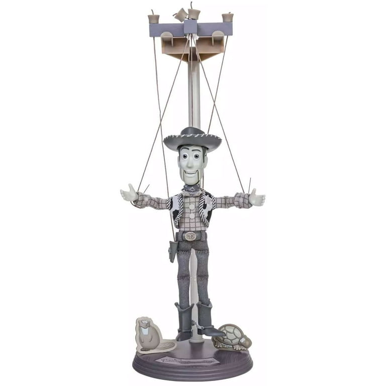 Disney Parks Toy Story Woody Marionette with Budtone TV Box