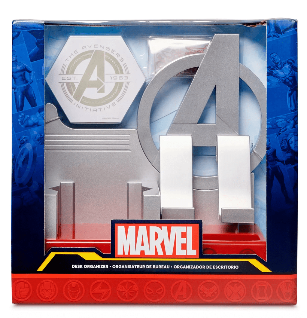 Disney Parks Marvel Avengers Desk Organizer, 1-Pack, New with Box