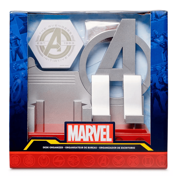 Disney Parks Marvel Avengers Desk Organizer, 1-Pack, New with Box