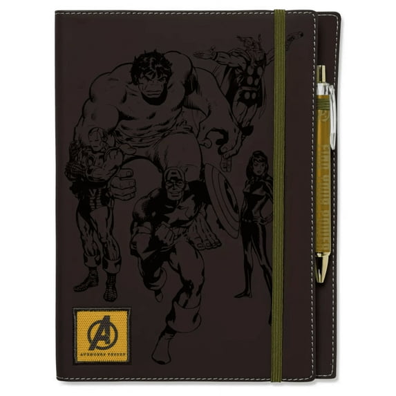Disney Parks Marvel Avengers Journal Notebook With Pen New with Tag