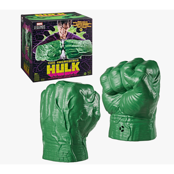 Disney Parks Marvel Legends Incredible Hulk Premium Roleplay Fists Replica New