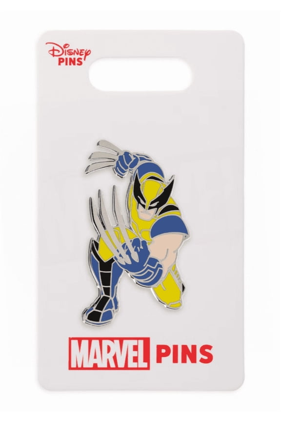 Parks Marvel Wolverine Pin Deadpool & Wolverine New with Card
