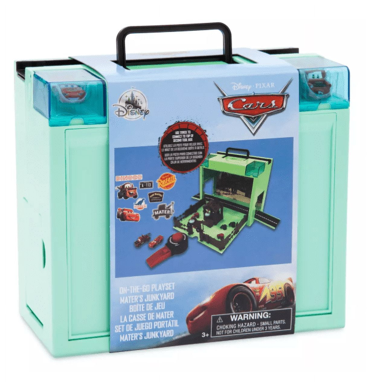 Disney Parks Mater's Junkyard On-the-Go Play Set Cars Toy New With Tag