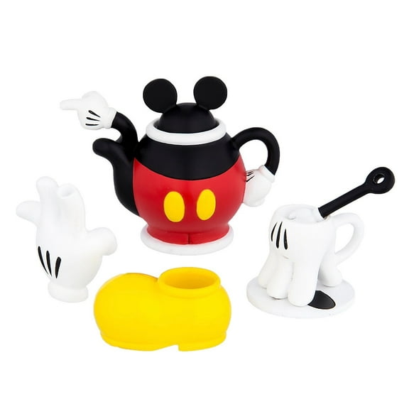 Disney Parks Mickey Body Parts Mini Tea Set New with Box