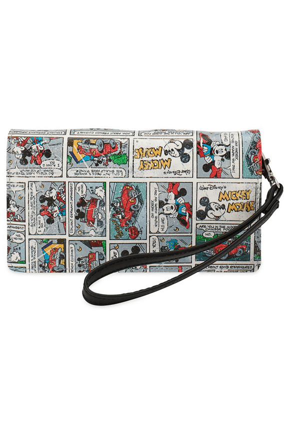 Parks Mickey Comic Strip Wallet New with Tag