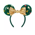 thumbnail image 1 of Disney Parks Mickey Icon Holiday Lights Ear Headband for Adults New with Tag, 1 of 3
