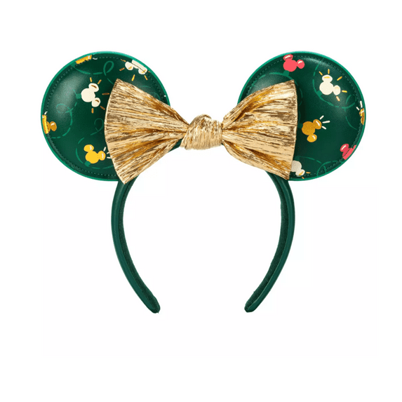 Disney Parks Mickey Icon Holiday Lights Ear Headband for Adults New with Tag