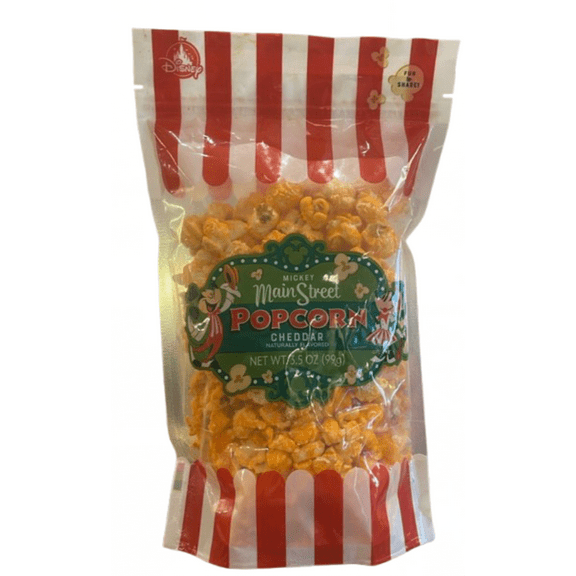 Disney Parks Mickey Main Street Popcorn Cheddar New Sealed