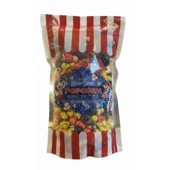 Disney Parks Mickey Main Street Popcorn Fruity Mix New Sealed