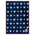 thumbnail image 1 of Disney Parks Mickey Mouse Americana Reversible Throw New with Tags, 1 of 2