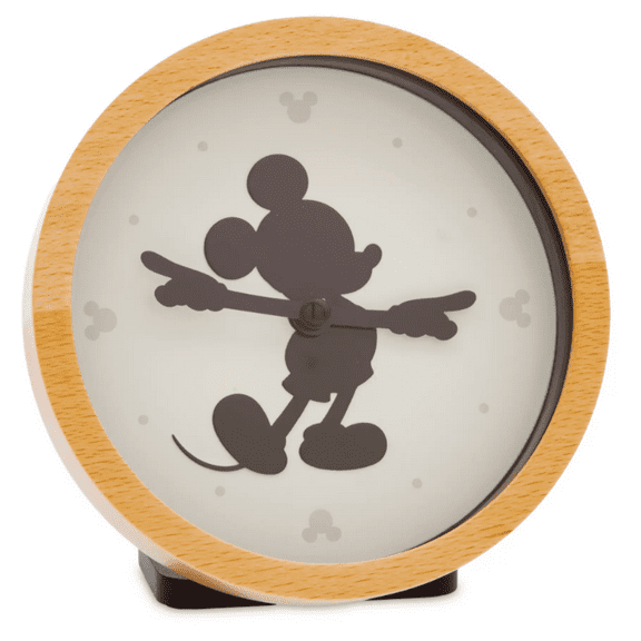 Disney Parks Mickey Mouse Desk Clock New With Tag