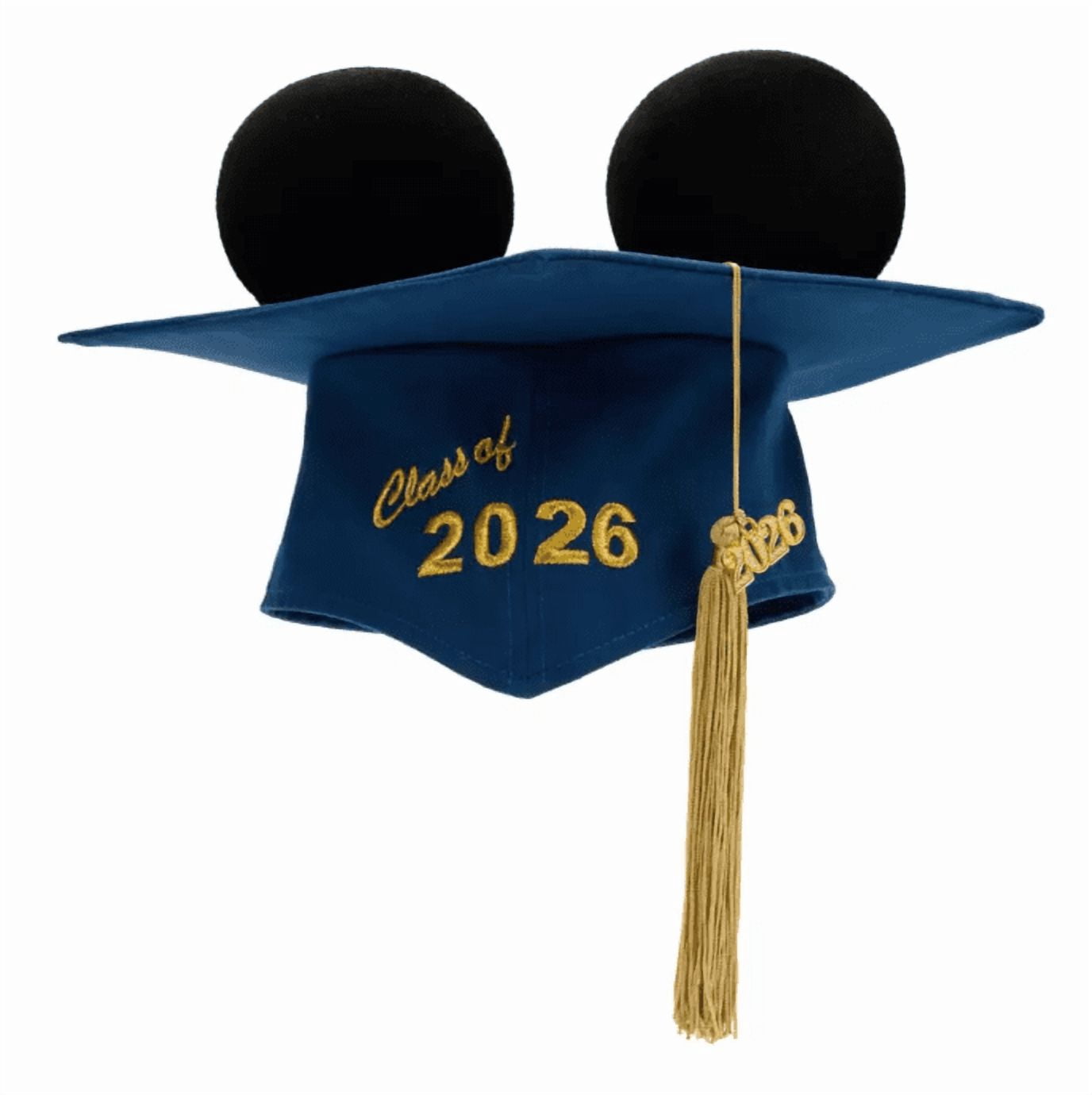 ミッキーマウス耳付き卒業キャップ 2026 Disney Parks Mickey Mouse Graduation Ear Hat Class 2026 New With