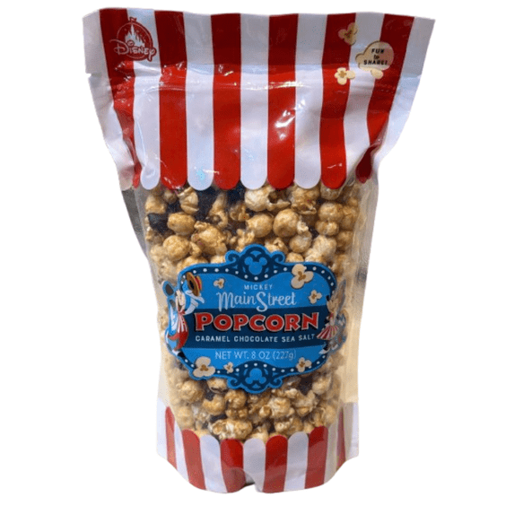 Disney Parks Mickey Mouse Main Street Popcorn Caramel Chocolate Sea Salt New