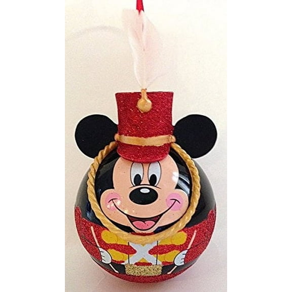 Disney Parks Mickey Mouse Nutcracker Soldier Ornament NEW