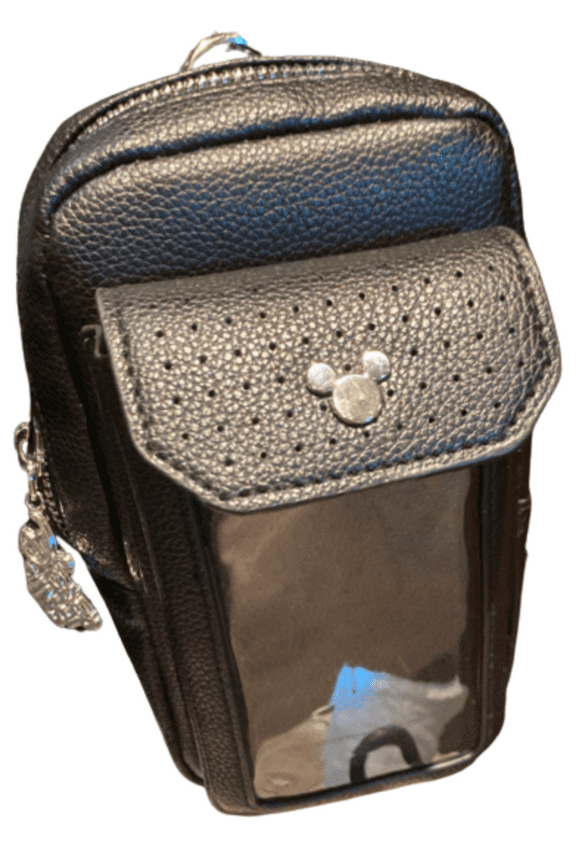 Parks Mickey Mouse Pins Small Crossbody Bag Black New with Tag