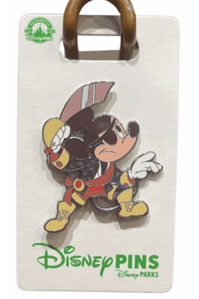 Mickey Mouse Pirate Pin New with Card