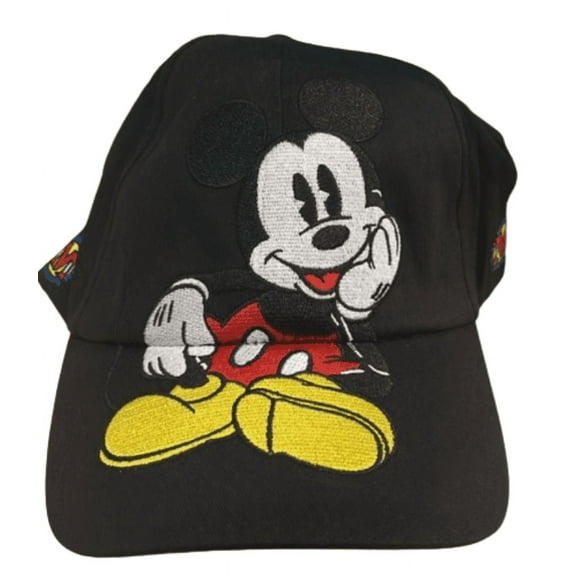 Disney Parks Mickey Mouse Retro Mickey&Co Black Baseball Cap Hat New With Tag