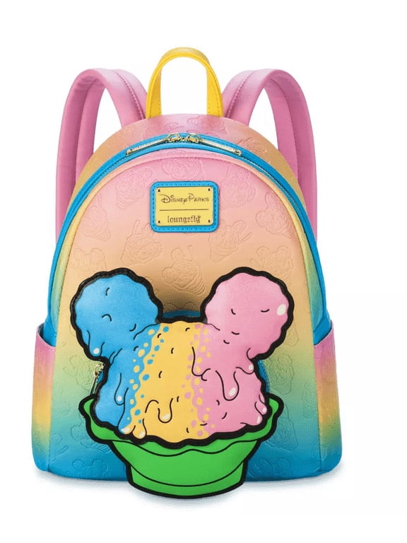 Mickey Mouse Shaved Ice Loungefly Mini Backpack Disney Eats New
