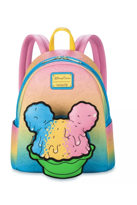 Mickey Mouse Shaved Ice Loungefly Mini Backpack Disney Eats New