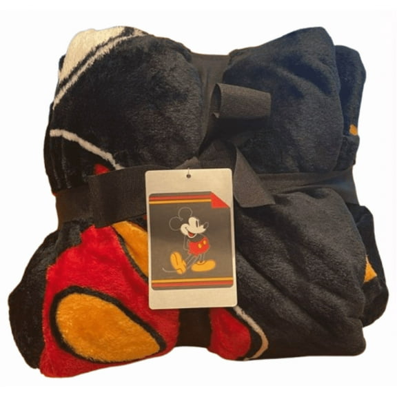 Disney Parks Mickey Mouse Standing Blanket Throw WDW New With Tag