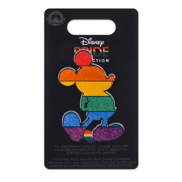 Disney Pride Ears 2024 Disney Wallet, Zip Around, Mickey Mouse