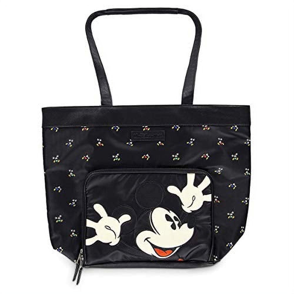 Concept One Women’s Mickey Tote Bag – Retro Disney Style, 14 Inches, Multi Metallic