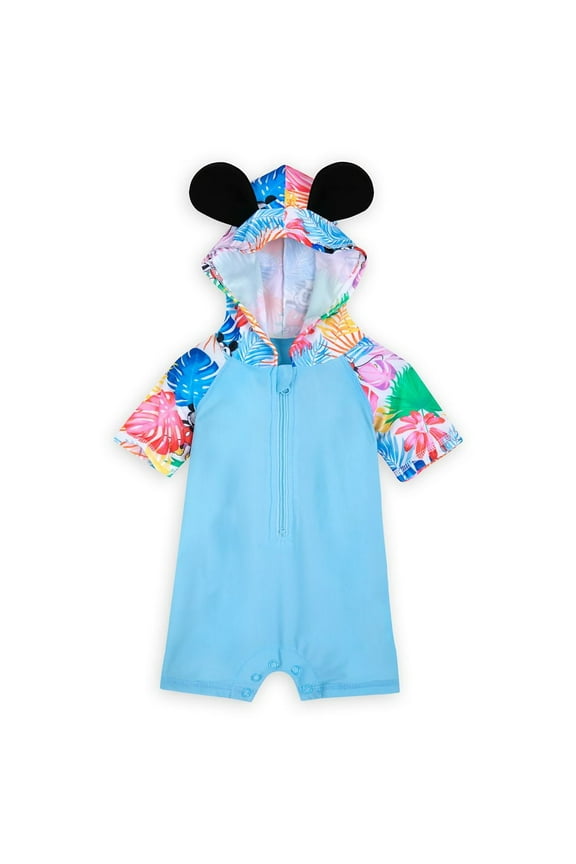 Parks Mickey Mouse Tropical Swim WetSuit for Baby Size 18 24 Months Swimsuit