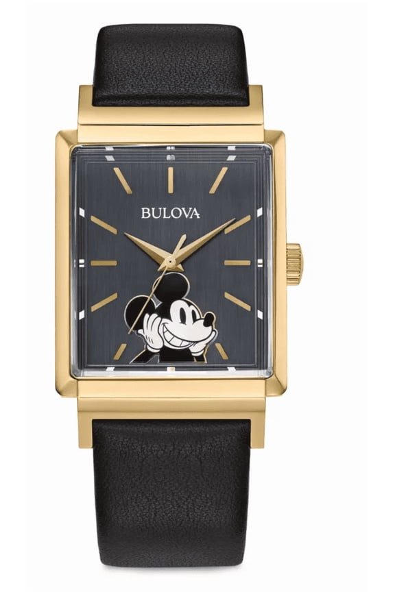 Parks Mickey Mouse Watch by Bulova New With Box